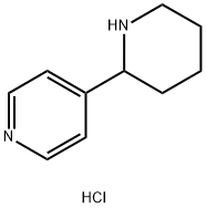 4-(piperidin-2-yl)pyridine hydrochloride Struktur