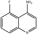 5-fluoroquinolin-4-amine 化学構造式