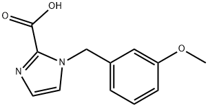 1-[(3-Methoxyphenyl)methyl]-1H-imidazole-2-carboxylic acid|