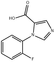 1439902-55-2 1-(2-フルオロフェニル)-1H-イミダゾール-5-カルボン酸