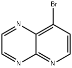 8-bromopyrido[2,3-b]pyrazine Structure