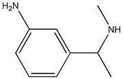 3-[1-(METHYLAMINO)ETHYL]ANILINE,1483682-54-7,结构式