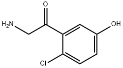 2-amino-1-(2-chloro-5-hydroxyphenyl)ethan-1-one Structure