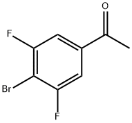 4'-bromo-3',5'-difluoroacetophenone Struktur