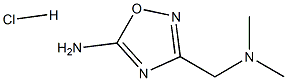 3-[(dimethylamino)methyl]-1,2,4-oxadiazol-5-amine hydrochloride Struktur