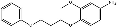 Benzenamine,3-methoxy-4-(3-phenoxypropoxy)- 化学構造式