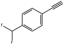 1-(DIFLUOROMETHYL)-4-ETHYNYLBENZENE Struktur