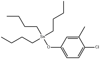 tributyl-(4-chloro-3-methylphenoxy)stannane 结构式