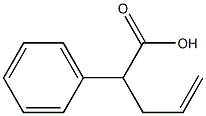 2-phenylpent-4-enoic acid Struktur