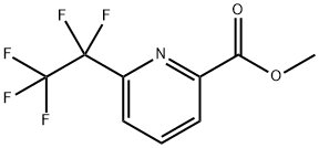 Methyl 6-(pentafluoroethyl)pyridine-2-carboxylate Structure