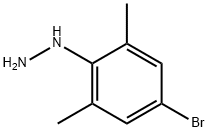 (4-bromo-2,6-dimethylphenyl)hydrazine Structure