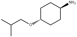 trans-4-isobutoxycyclohexanamine Struktur