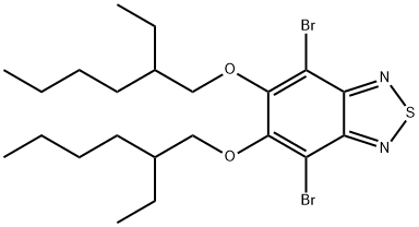 4,7-dibromo-5,6-bis((2-ethylhexyl)oxy)benzo[c][1,2,5]thiadiazole Structure