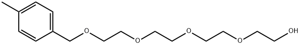3,6,9,12-Tetraoxatridecan-1-ol, 13-(4-methylphenyl)- 化学構造式
