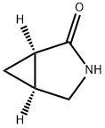 3-AZABICYCLO[3.1.0]HEXAN-2-ONE, (1R)- Structure