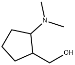 Cyclopentanemethanol, 2-(dimethylamino)- Structure