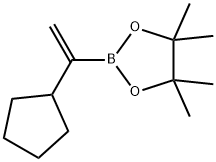 2-(1-Cyclopentylvinyl)-4,4,5,5-tetramethyl-1,3,2-dioxaborolane|