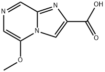 5-Methoxy-imidazo[1,2-a]pyrazine-2-carboxylic acid,1780879-91-5,结构式