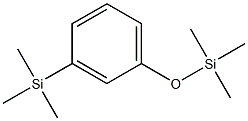 trimethyl-(3-trimethylsilylphenoxy)silane 化学構造式