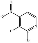 2-Bromo-3-fluoro-4-nitropyridine Structure