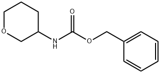 N-(オキサン-3-イル)カルバミン酸ベンジル 化学構造式