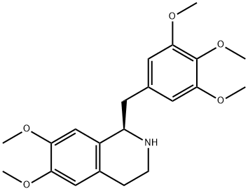 188956-91-4 (1R)-1,2,3,4-四氢-6,7-二甲氧基-1-[(3,4,5-三甲氧苄基)甲基] 异喹啉