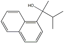 3-methyl-2-naphthalen-1-ylbutan-2-ol 化学構造式