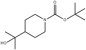 1-Boc-2-(piperidin-4-yl)propan-2-ol Struktur