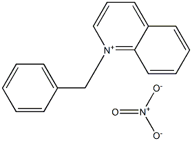 1-benzylquinolin-1-ium nitrate Structure