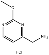 (2-Methoxypyrimidin-4-yl)methanamine dihydrochloride, 2044706-05-8, 结构式