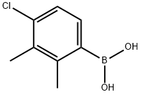 (4-chloro-2,3-dimethylphenyl)boronic acid Struktur