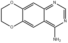 7,8-Dihydro-[1,4]dioxino[2,3-g]quinazolin-4-amine 化学構造式