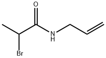 N-Allyl-2-bromo-propionamide Structure