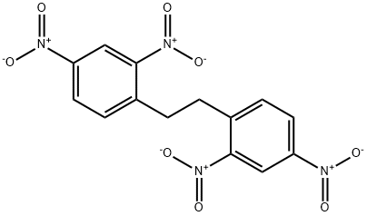 Benzene,1,1'-(1,2-ethanediyl)bis(2,4-dinitro-) 化学構造式