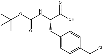 4-(chloromethyl)-N-[(1,1-dimethylethoxy)carbonyl]- L-Phenylalanine|N-BOC-L-4-氯甲基苯丙氨酸