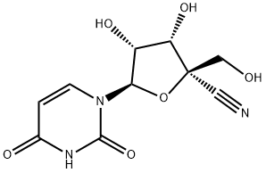 4'-Cyanouridine 化学構造式