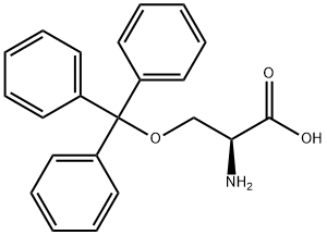 H-SER(TRT)-OH 结构式