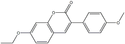 263364-70-1 7-ethoxy-3-(4-methoxyphenyl)chromen-2-one