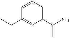 1-(3-ETHYLPHENYL)ETHAN-1-AMINE Structure