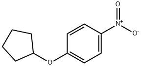 1-(シクロペンチルオキシ)-4-ニトロベンゼン 化学構造式