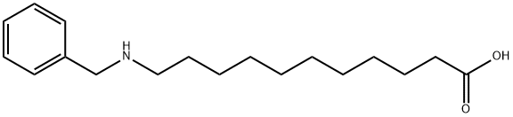 11-[(phenylmethyl)amino]- Undecanoic acid Struktur