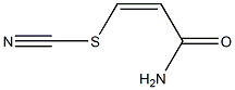 Thiocyanic acid,3-amino-3-oxo-1-propenyl ester, (Z)- (9CI)|