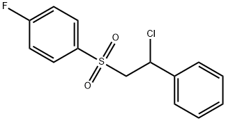 30158-44-2 Benzene,1-[(2-chloro-2-phenylethyl)sulfonyl]-4-fluoro-