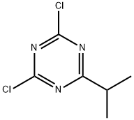 2,4-Dichloro-6-methyl-1,3,5-triazine Struktur