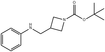 N-(1-BOC-AZETIDINE-3-YLMETHYL)ANILINE,309747-44-2,结构式