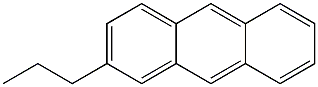 2-丙基蒽 结构式