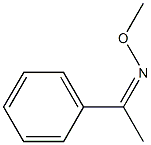 Acetophenone, O-methyloxime,3376-33-8,结构式