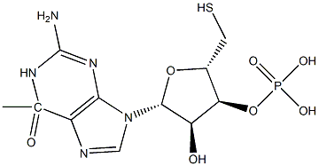 6-Methylthioguanosine monophosphate,34020-33-2,结构式