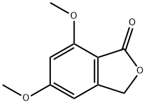 3,5-二甲氧基苯酞 结构式