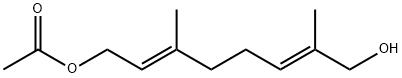 (E,E)-8-乙酰氧基-2,6-二甲基-2,6-辛二烯-1-醇, 37905-03-6, 结构式